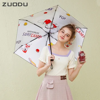 Small Parasol Rain UV Protection Windproof Umbrella Black Coating Japanese Portable Sun Umbrella Women Mini Folding
Small Parasol Rain UV Protection Windproof Umbrella Black Coating Japanese Portable Sun Umbrella Women Mini Folding