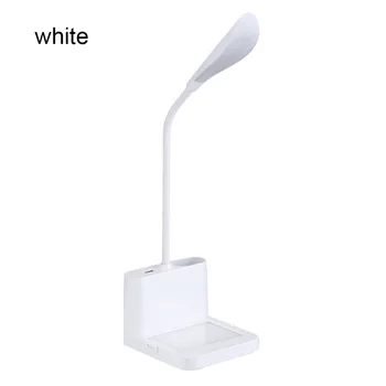 Pen Holder Storage Desk Lamp Three-Color Switch Led Energy-Saving Wick Soft Eye Protection Pen Holder Fan Desk Lamp White 
Pen Holder Storage Desk Lamp Three-Color Switch Led Energy-Saving Wick Soft Eye Protection Pen Holder Fan Desk Lamp White