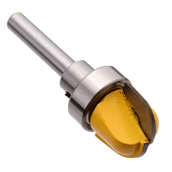 1pc Woodworking 1/4''Shank Bowl Router Bit Carbide Tipped 3/4''Diameter Carving Milling Cutter Bowl Router Bit Tool Durable
1pc Woodworking 1/4''Shank Bowl Router Bit Carbide Tipped 3/4''Diameter Carving Milling Cutter Bowl Router Bit Tool Durable