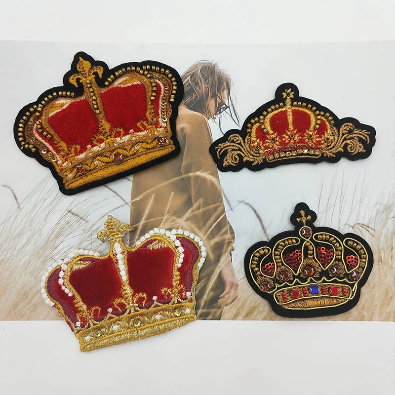 5 pieces Handmade Beaded Crystal Diamond Crown Patch Badge Embroidery Applique Sew on Embossed Clothes Craft
5 pieces Handmade Beaded Crystal Diamond Crown Patch Badge Embroidery Applique Sew on Embossed Clothes Craft