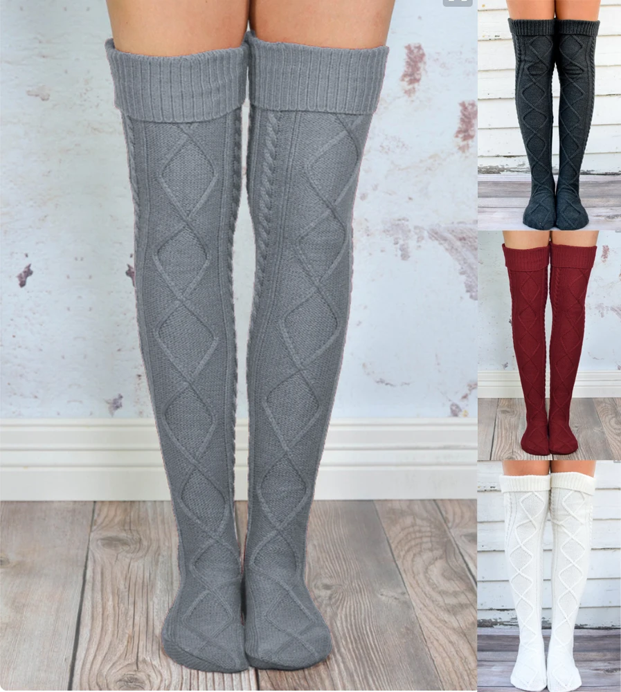Meihuida Women Lady Winter Warm Over The Knee Soft Knitted High Stockings Leggings Student Girl Cute Casual Wool Stocking
Meihuida Women Lady Winter Warm Over The Knee Soft Knitted High Stockings Leggings Student Girl Cute Casual Wool Stocking