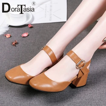 DORATASIA Brand Fashion Ladies Summer Sandals Buckle Strap Office Casual Sandals Women Round Toe High Heel Shoes Woman
DORATASIA Brand Fashion Ladies Summer Sandals Buckle Strap Office Casual Sandals Women Round Toe High Heel Shoes Woman
