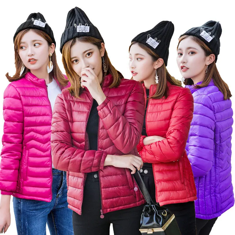 Down Jacket Cotton-padded Clothes Women's Short 2019 New Style Thin Stand Collar Small Cotton-Padded Jacket Women's Slim Fit Sma
Down Jacket Cotton-padded Clothes Women's Short 2019 New Style Thin Stand Collar Small Cotton-Padded Jacket Women's Slim Fit Sma