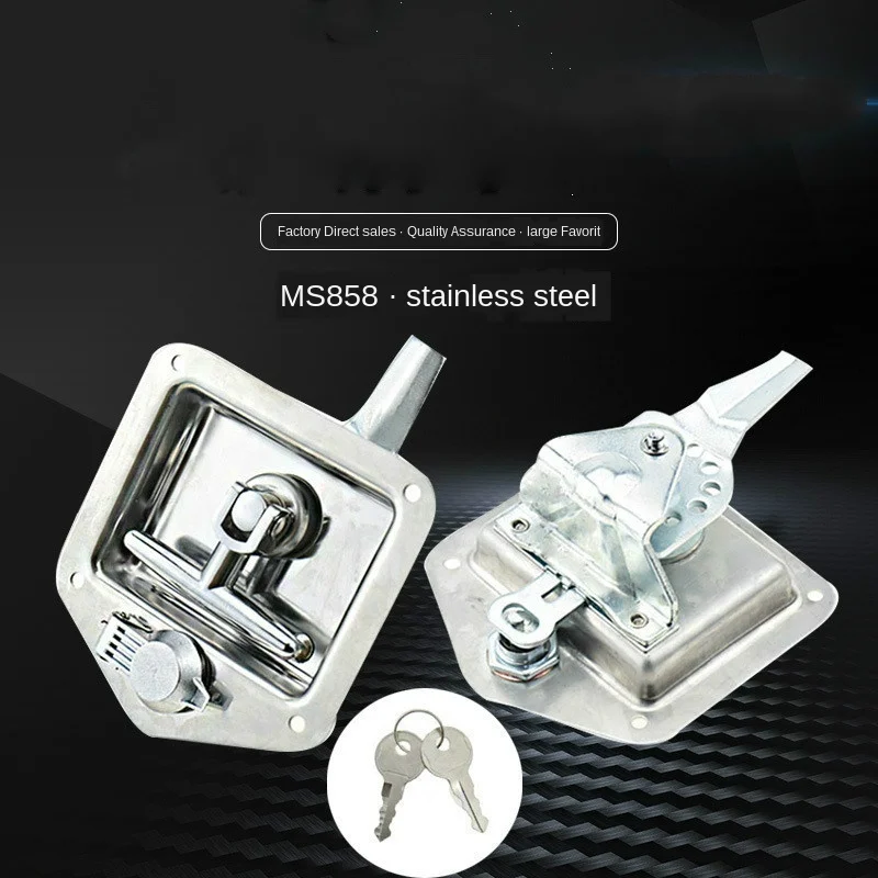 1 Pcs RV Yacht Door Lock Accessories Stainless Steel Toolbox Lock t-Toolbox Lock for Caravan Truck RV
1 Pcs RV Yacht Door Lock Accessories Stainless Steel Toolbox Lock t-Toolbox Lock for Caravan Truck RV