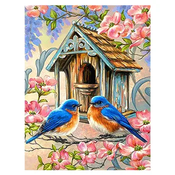 5D DIY Diamond Painting Full Square/Round Drill "Birdhouse"Diamond Painting Embroidery Cross Stitch gift Home Decor Gift A212 
5D DIY Diamond Painting Full Square/Round Drill "Birdhouse"Diamond Painting Embroidery Cross Stitch gift Home Decor Gift A212