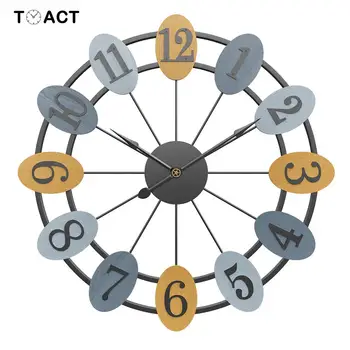 50cm Brief 3D Large Wall Clocks Metal Nordic Style Wall Clock Modern Design Living Room Iron Art Clocks Wall Watch Home Decor
50cm Brief 3D Large Wall Clocks Metal Nordic Style Wall Clock Modern Design Living Room Iron Art Clocks Wall Watch Home Decor