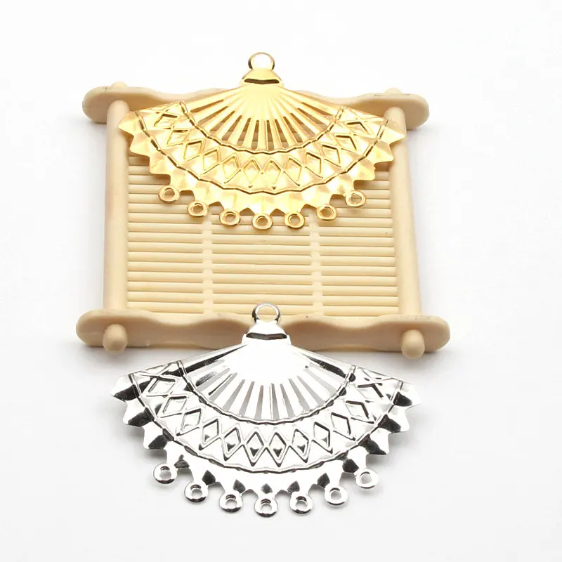 44x58mm 10Pcs Sector Metal Filigree Wraps Connectors Alloy Crafts Connectors For Jewelry Making DIY Charm Pendants Accessories
44x58mm 10Pcs Sector Metal Filigree Wraps Connectors Alloy Crafts Connectors For Jewelry Making DIY Charm Pendants Accessories