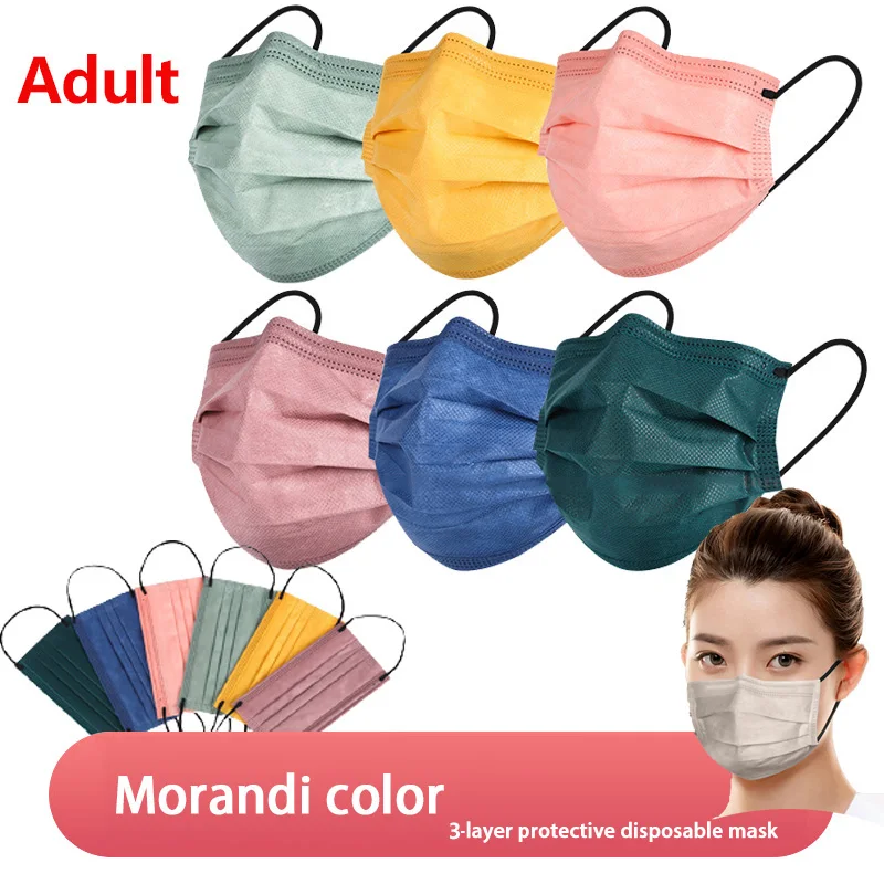 Adult Face Masks Disposable Hygienic Safety Protective mouth Mask Facial Mascarillas Quirurgicas Homologadas Morandi Mask 3 ply
Adult Face Masks Disposable Hygienic Safety Protective mouth Mask Facial Mascarillas Quirurgicas Homologadas Morandi Mask 3 ply