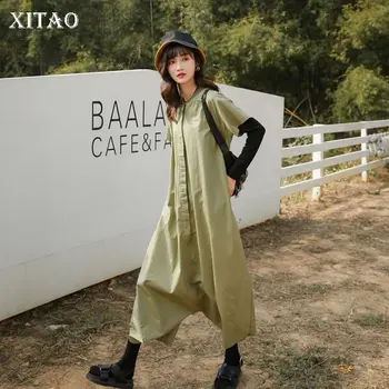 XITAO Plus Size Pleated Women 2020 Spring Elegant Single Breast Pocket Pocket Goddess Fan Minority Casual Jumpsuits DMY3379
XITAO Plus Size Pleated Women 2020 Spring Elegant Single Breast Pocket Pocket Goddess Fan Minority Casual Jumpsuits DMY3379