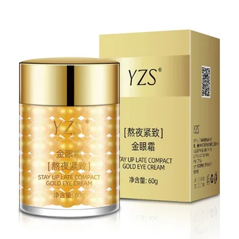 

24K Gold Eye Essence Cream 60g Large Capacity Moisturizing Anti Puffiness Anti Wrinkle Remove Dark Circle Anti-Aging Eye Serum