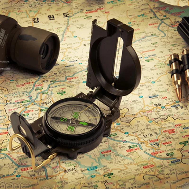 Outdoor Multi-functional Compass Corps Directional Compass Metal Lens Geological Compass Scale Equipment
Outdoor Multi-functional Compass Corps Directional Compass Metal Lens Geological Compass Scale Equipment