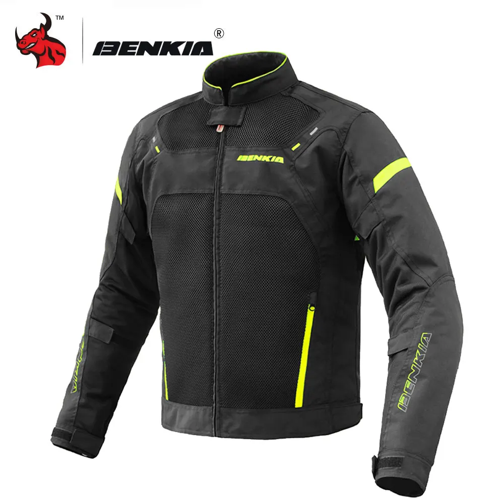 BENKIA Motorcycle Jacket Men Summer Breathable Mesh Motocross Off-Road Racing Jacket Protective Gear Motorcycle Protection S-5XL
BENKIA Motorcycle Jacket Men Summer Breathable Mesh Motocross Off-Road Racing Jacket Protective Gear Motorcycle Protection S-5XL