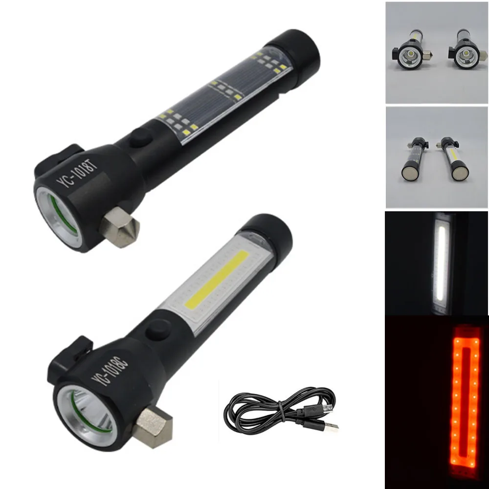 Powerful T6 LED Solar Camping Emergency Flashlight Hunting Torch 18650 Work Light Magnet Inspection Lamp IP65 Tent Lantern
Powerful T6 LED Solar Camping Emergency Flashlight Hunting Torch 18650 Work Light Magnet Inspection Lamp IP65 Tent Lantern