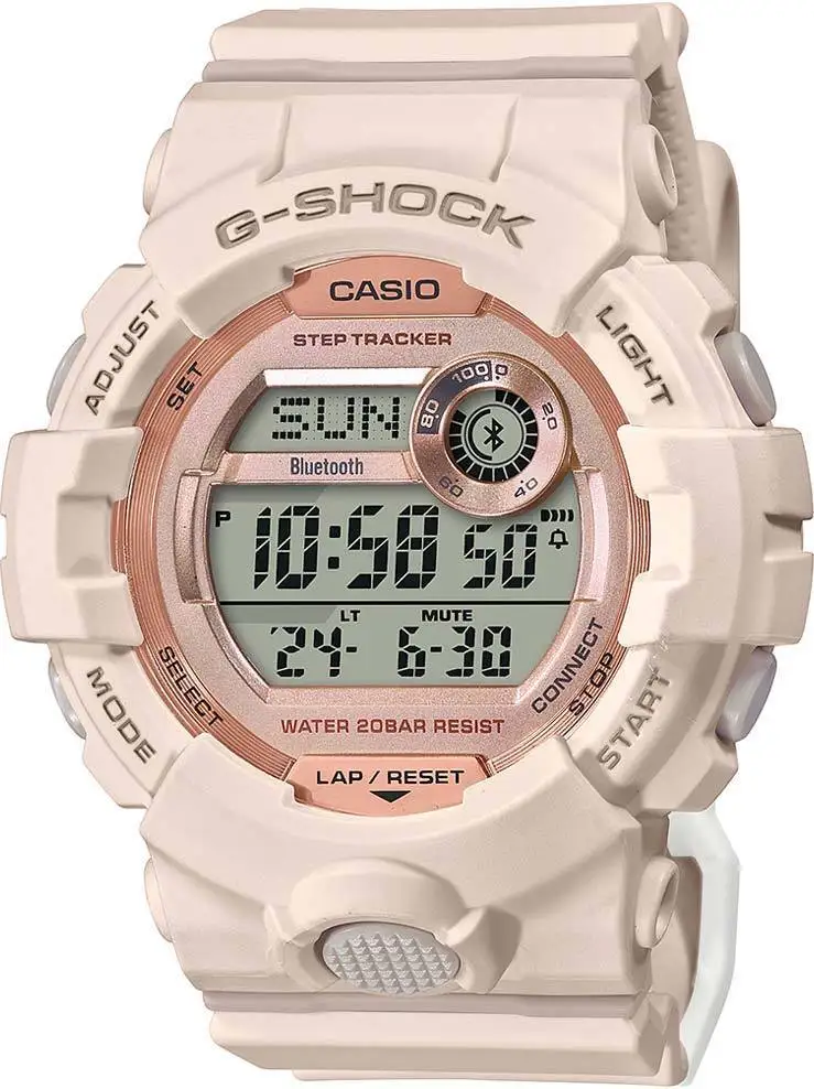 Японские спортивные наручные часы Casio G-SHOCK GMD-B800-4ER с хронографом | Наручные