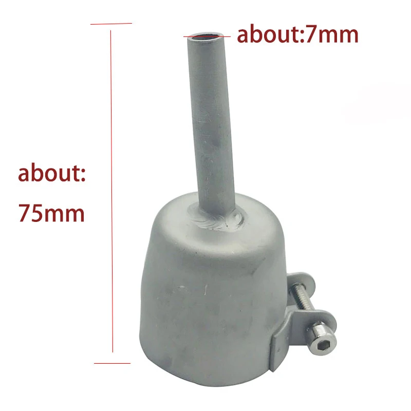 2Pc/Set Speed Welding Nozzles 5Mm Standard Nozzle And 8Mm Speed Welding Nozzle Triangular For Vinyl