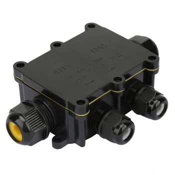 IP68 Waterproof Junction Box Electrical Enclosure Cable Connecting Terminal Block (Four-way)
IP68 Waterproof Junction Box Electrical Enclosure Cable Connecting Terminal Block (Four-way)