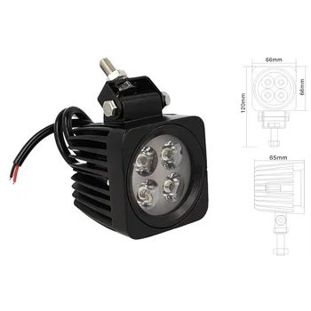 CARALL FS4810 tail Light square Led Work Light Worklight daytime running lights 12V 24V 12W (4 X3W) IP67 White
CARALL FS4810 tail Light square Led Work Light Worklight daytime running lights 12V 24V 12W (4 X3W) IP67 White