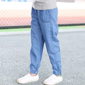 Children Boy Jeans Anti-mosquito Pants 2020 Summer New 3-11T Boy Clothes Solid Elastic Waist Trousers High Quality
Children Boy Jeans Anti-mosquito Pants 2020 Summer New 3-11T Boy Clothes Solid Elastic Waist Trousers High Quality