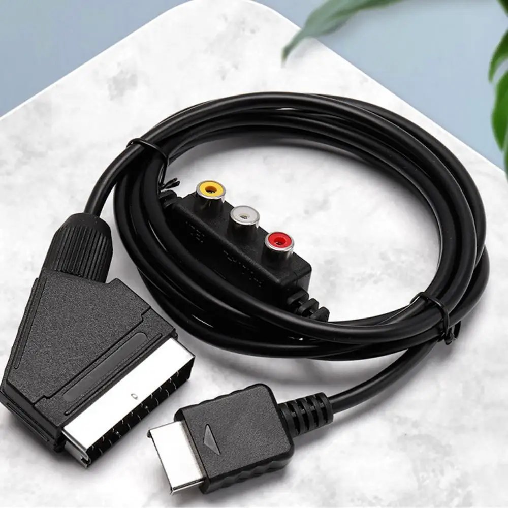 2 в 1 RGB SCART + AV RCA выходной кабель Шнур 8 метра для Sega Dreamcast HDMI-совместимая