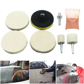 Onever 8pcs Multifunctional Glass Polishing Scratch Removal Kit for Car Windshield Front Rear Window Professional
Onever 8pcs Multifunctional Glass Polishing Scratch Removal Kit for Car Windshield Front Rear Window Professional