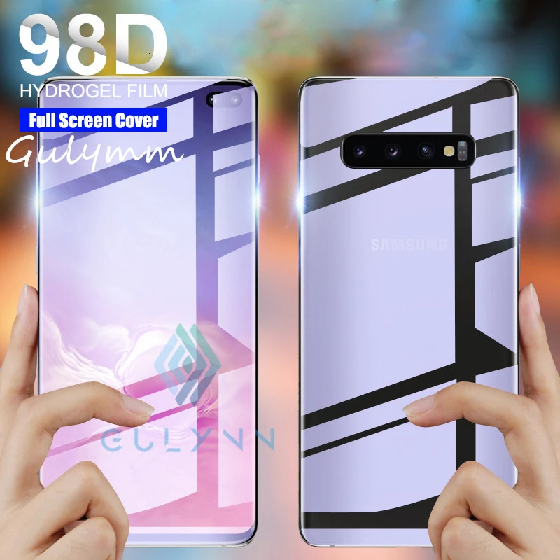 Front + Back Screen Protector For Samsung Galaxy S10 S9 S8 Plus Note 9 10 10Pro 98D Hydrogel For A30 A50 A70 A80 Protective Film
Front + Back Screen Protector For Samsung Galaxy S10 S9 S8 Plus Note 9 10 10Pro 98D Hydrogel For A30 A50 A70 A80 Protective Film