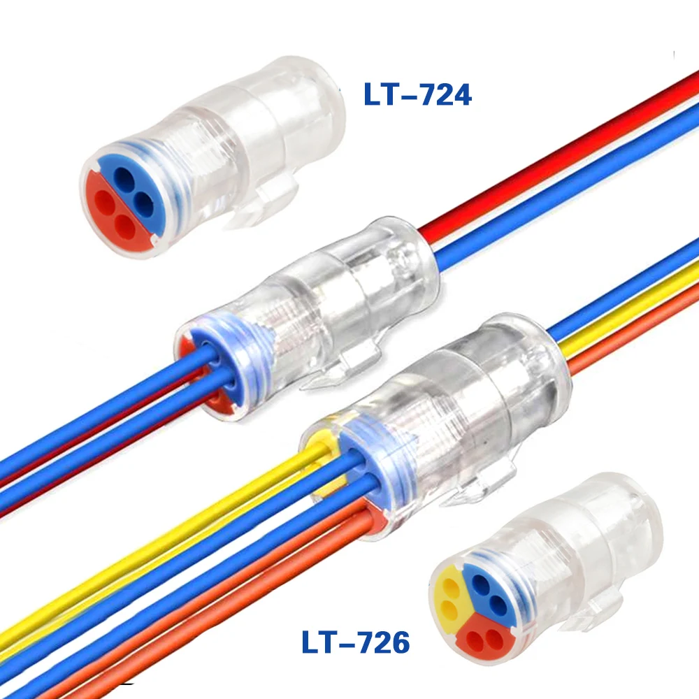 10PCS 2 in 4 out /3 in 6 out 0.08-2.5mm2 Universal Butt Type Wire Cable Detachable Quick Connector
10PCS 2 in 4 out /3 in 6 out 0.08-2.5mm2 Universal Butt Type Wire Cable Detachable Quick Connector