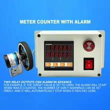 Electronic Digital Display Length Counter Meter Length Measurement Roller Length Measurement Tool with controller
Electronic Digital Display Length Counter Meter Length Measurement Roller Length Measurement Tool with controller