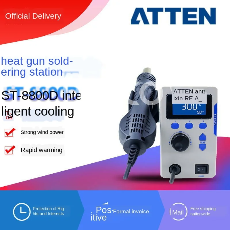 Descaling Station Adjustable Temperature Mobile Phone Computer Repair ST-8800D Digital Display Constant Temperature
Descaling Station Adjustable Temperature Mobile Phone Computer Repair ST-8800D Digital Display Constant Temperature