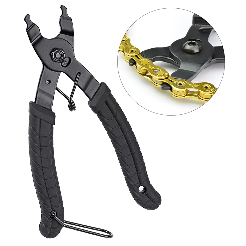 Bike Chain Quick Link Tool Multi Bicycle Link Plier With Hook Up MTB Road Cycling Chain Clamp Magic Buckle Bicycle Removal Tool
Bike Chain Quick Link Tool Multi Bicycle Link Plier With Hook Up MTB Road Cycling Chain Clamp Magic Buckle Bicycle Removal Tool