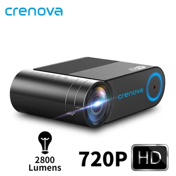 CRENOVA 2019 Newest HD 720P Video Projector For 1080P Wireless WiFi Multi-Screen Mini Projector 3D VGA AV HDMI Proyector
CRENOVA 2019 Newest HD 720P Video Projector For 1080P Wireless WiFi Multi-Screen Mini Projector 3D VGA AV HDMI Proyector