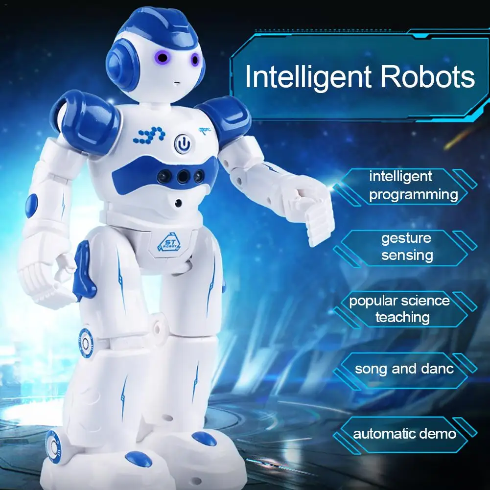 Intelligent Robot Toys Multifunctional Charging Moving Dancing Educational Remote Control Robot Toys For Children
Intelligent Robot Toys Multifunctional Charging Moving Dancing Educational Remote Control Robot Toys For Children