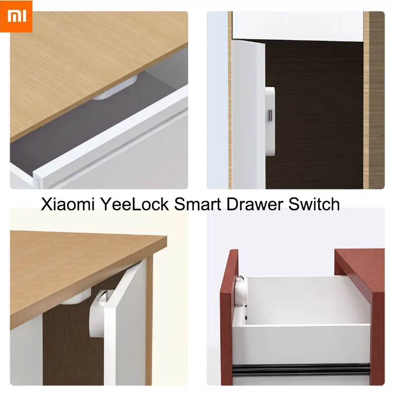 Xiaomi Yeelock Smart Drawer Cabinet Lock Keyless Bluetooth App Unlock Anti-Theft Child Lock Cabinet Anti-Theft Stealth Lock Home
Xiaomi Yeelock Smart Drawer Cabinet Lock Keyless Bluetooth App Unlock Anti-Theft Child Lock Cabinet Anti-Theft Stealth Lock Home