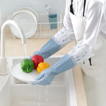 Reusable Gloves For Kitchen Non-slip Household Dish-washing Gloves Cleaning Accessories P
Reusable Gloves For Kitchen Non-slip Household Dish-washing Gloves Cleaning Accessories P