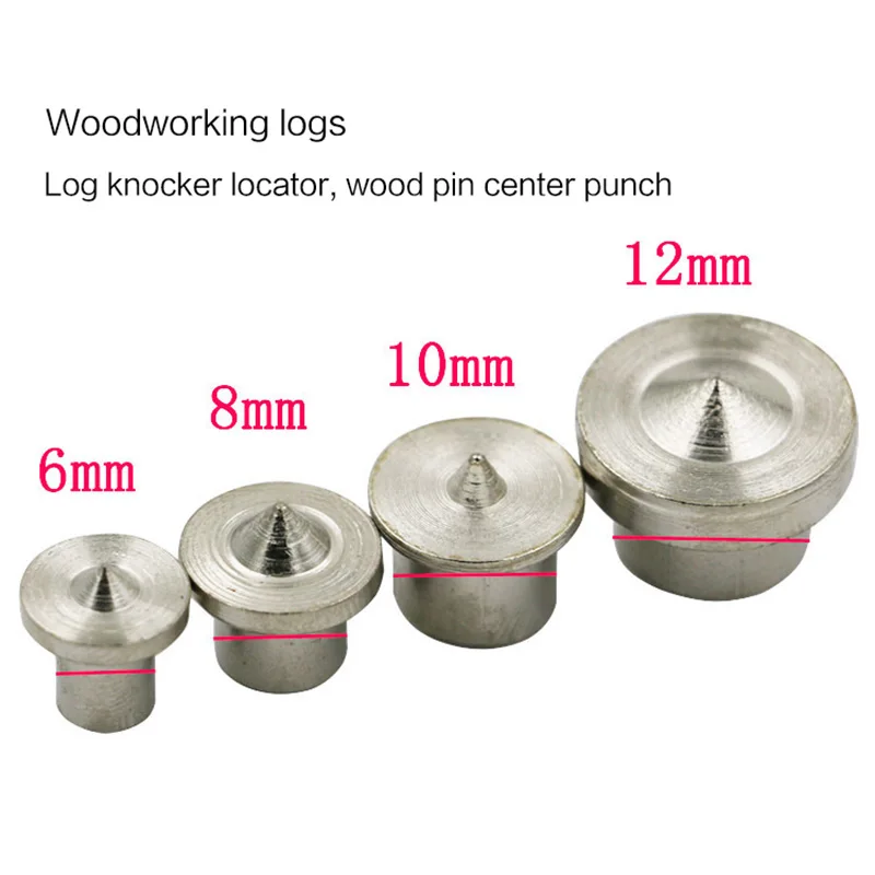 4Pcs/Set Chrome-Plated Rust-Proof Woodworking Log Locator 6mm/8mm/10mm/12mm Round Pin Locators Center Positioning Wood Pin Tool
4Pcs/Set Chrome-Plated Rust-Proof Woodworking Log Locator 6mm/8mm/10mm/12mm Round Pin Locators Center Positioning Wood Pin Tool