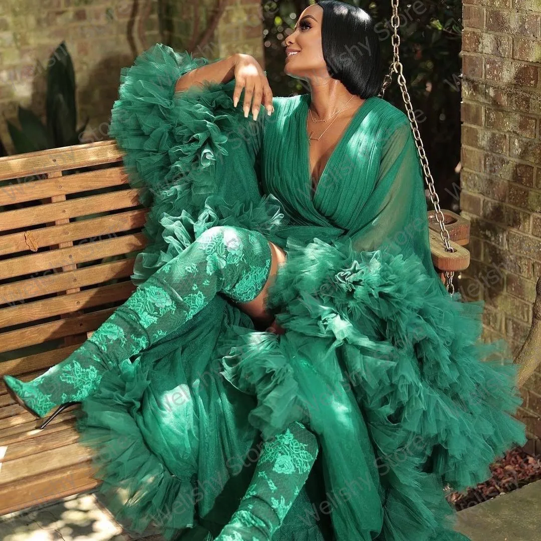 Dark Green Maternity Gowns for for Photo Shoot Luxury A Line Custom Made Maternity Dress with Ruffles Cocktail Prom Dresses
Dark Green Maternity Gowns for for Photo Shoot Luxury A Line Custom Made Maternity Dress with Ruffles Cocktail Prom Dresses