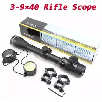 3-9X40 Scope Wire Rangefinder Reticle Hunting Deer Air Rifle Crossbow Mil Dot Reticle Riflescope Tactical Optical Sights
3-9X40 Scope Wire Rangefinder Reticle Hunting Deer Air Rifle Crossbow Mil Dot Reticle Riflescope Tactical Optical Sights