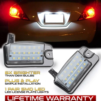 2Pcs Error Free LED Number License Plate Light Lamps For Infiniti QX70 QX50 Q45 EX25 EX35 EX37 FX35 FX37 FX50 Auto Car-styling
2Pcs Error Free LED Number License Plate Light Lamps For Infiniti QX70 QX50 Q45 EX25 EX35 EX37 FX35 FX37 FX50 Auto Car-styling