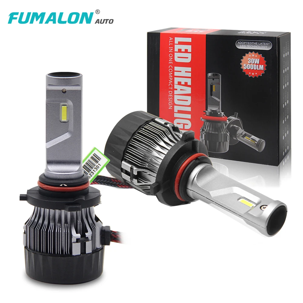FUMALON CSP Chip H1 H4 H7 H8 H9 H11 LED Lamps for Car 12V 24V 9005 HB3 9006 HB4 HIR2 H4 Led Bulbs for Motorcycle Automotivo
FUMALON CSP Chip H1 H4 H7 H8 H9 H11 LED Lamps for Car 12V 24V 9005 HB3 9006 HB4 HIR2 H4 Led Bulbs for Motorcycle Automotivo