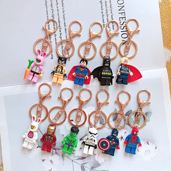 2020 Emmet Wyldstyle Figure Keychain Movie Police Sheriff Robo SWAT Vitruvius Building Blocks Model Bricks Toys for Kids Legoing
2020 Emmet Wyldstyle Figure Keychain Movie Police Sheriff Robo SWAT Vitruvius Building Blocks Model Bricks Toys for Kids Legoing