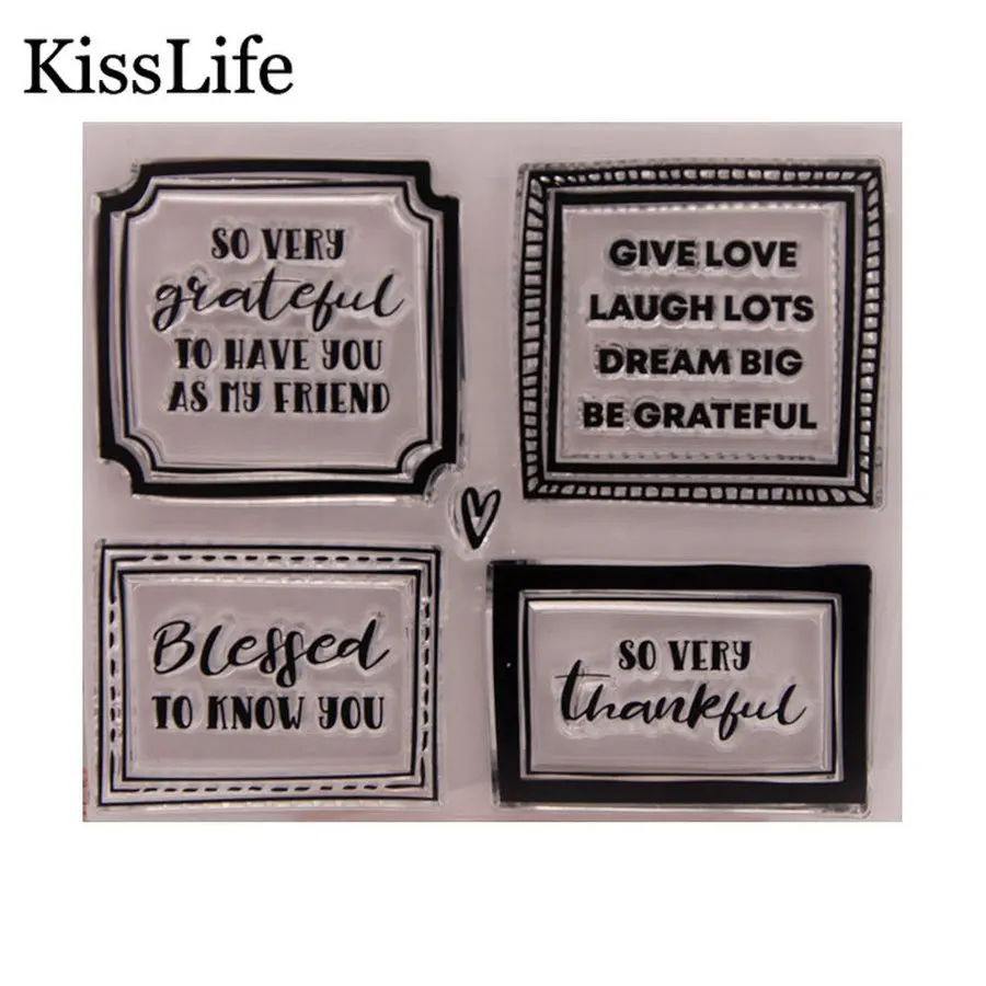 1 Sheet Rectangle Square Frame Letters Clear Rubber Stamps for Card Making Scrapbooking Thanksgiving Valentine's Day Stamps
1 Sheet Rectangle Square Frame Letters Clear Rubber Stamps for Card Making Scrapbooking Thanksgiving Valentine's Day Stamps