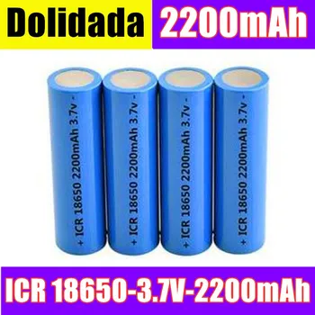 Icr18650 lithium battery 2200 mah 3.7 v li-ion rechargeable pkcell battery 18650 batteria flat top batteries without protection
Icr18650 lithium battery 2200 mah 3.7 v li-ion rechargeable pkcell battery 18650 batteria flat top batteries without protection