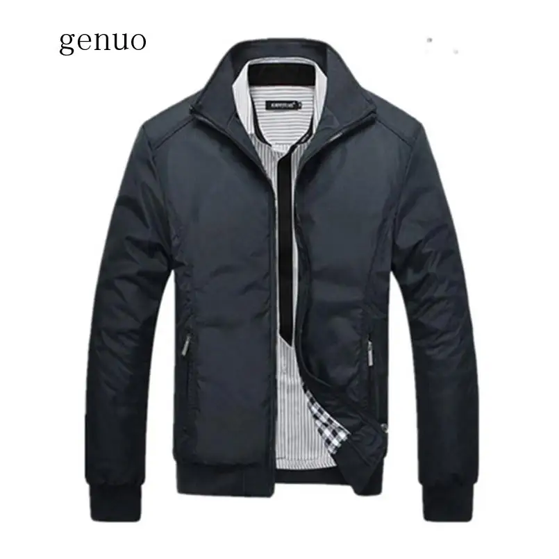 

New Big Size 5XL Mens Spring Summer Jackets Casual Thin Male Windbreakers College Bomber Black Windcheater Hommes Varsity Jacket