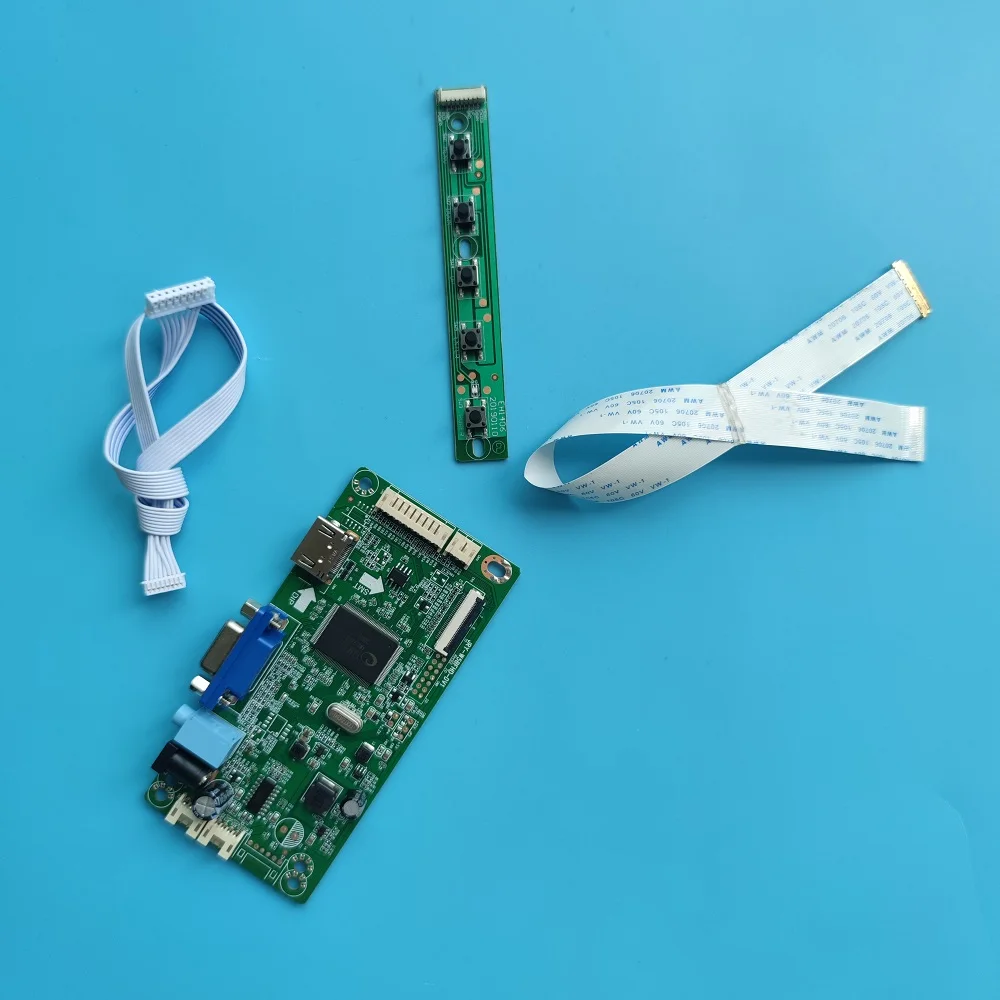 Для LP140WF3 экран дисплей монитор Комплект VGA DIY EDP 14 "драйвер LED 30Pin плата