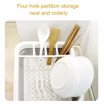 Collapsible Drying Dish Storage Rack Dish Drainer Dinnerware Basket for Kitchen Counter Portable DTT88
Collapsible Drying Dish Storage Rack Dish Drainer Dinnerware Basket for Kitchen Counter Portable DTT88