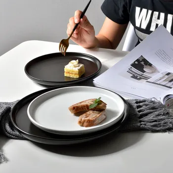 Ceramic Dinner Plate Dessert Dish Home Steak Plate Dinnerware Porcelain Breakfast Tray Fruit Tableware Dishes Cake Plates 
Ceramic Dinner Plate Dessert Dish Home Steak Plate Dinnerware Porcelain Breakfast Tray Fruit Tableware Dishes Cake Plates