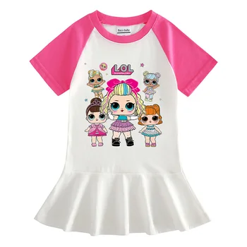 L.O.L Dress vestidos kids dresses for girls Summer girl dress robe fille vestido roupas infantis menina Kids costume New 
L.O.L Dress vestidos kids dresses for girls Summer girl dress robe fille vestido roupas infantis menina Kids costume New