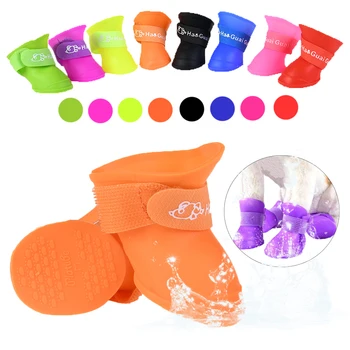 4pc/Set Pets Dog Rain Shoes Boots Puppy Anti Slip Waterproof Shoes For Small Large Big Dogs Chihuahua Husky S-XXL Pet Products
4pc/Set Pets Dog Rain Shoes Boots Puppy Anti Slip Waterproof Shoes For Small Large Big Dogs Chihuahua Husky S-XXL Pet Products