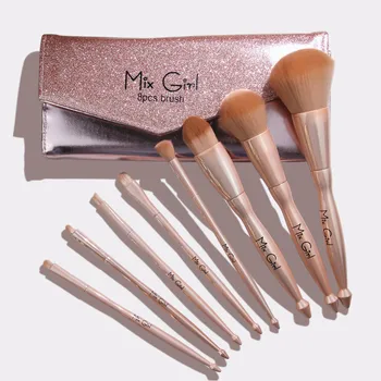 SANIYE 8Pcs Professional Makeup Brushes Set Powder Blush Foundation Eyeshadow Make Up Fan Brushes Cosmetic Sets with PU Bag W177
SANIYE 8Pcs Professional Makeup Brushes Set Powder Blush Foundation Eyeshadow Make Up Fan Brushes Cosmetic Sets with PU Bag W177