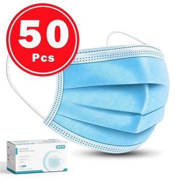 50pcs 3 Layer Mouth Masks Anti-Dust Mask Dustproof Disposable Earloop Face Mouth Masks Facial Protective Cover Masks Facial Mask
50pcs 3 Layer Mouth Masks Anti-Dust Mask Dustproof Disposable Earloop Face Mouth Masks Facial Protective Cover Masks Facial Mask
