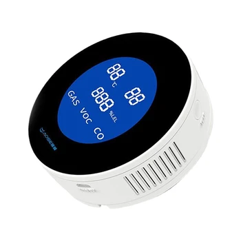 WIFI Tuya Smart Natural Gas Leakage Detector With Temperature Function LCD Display Smart Home Security Kitchen Accessories
WIFI Tuya Smart Natural Gas Leakage Detector With Temperature Function LCD Display Smart Home Security Kitchen Accessories